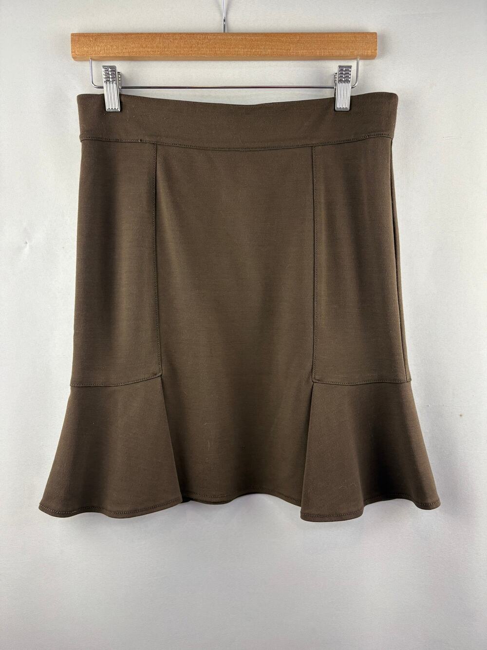 Women’s Sophie Max Medium Chocolate Brown Pencil Skirt